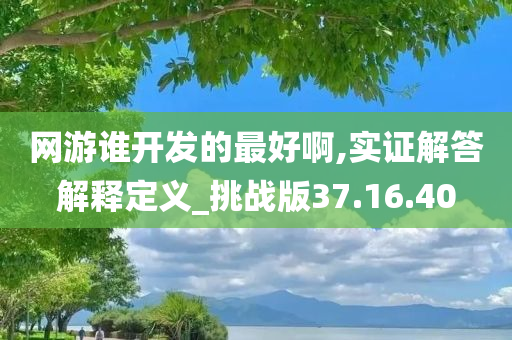 网游谁开发的最好啊,实证解答解释定义_挑战版37.16.40