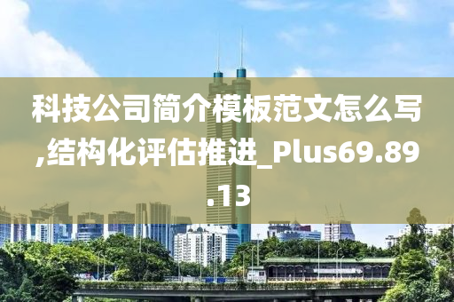 科技公司简介模板范文怎么写,结构化评估推进_Plus69.89.13