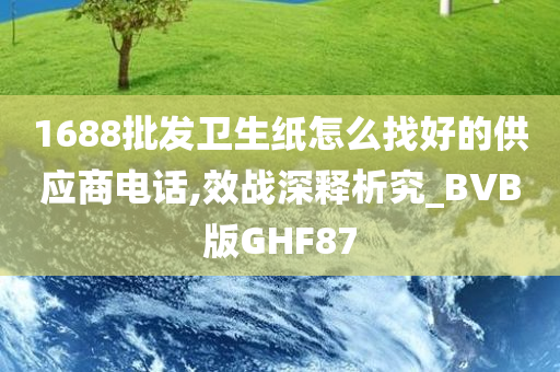 1688批发卫生纸怎么找好的供应商电话,效战深释析究_BVB版GHF87