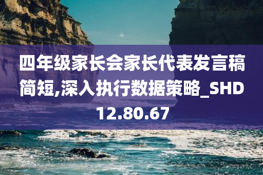 四年级家长会家长代表发言稿简短,深入执行数据策略_SHD12.80.67