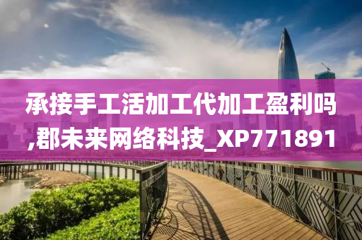 承接手工活加工代加工盈利吗,郡未来网络科技_XP771891