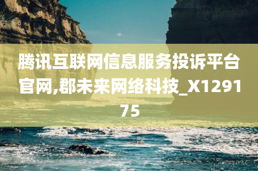 腾讯互联网信息服务投诉平台官网,郡未来网络科技_X129175