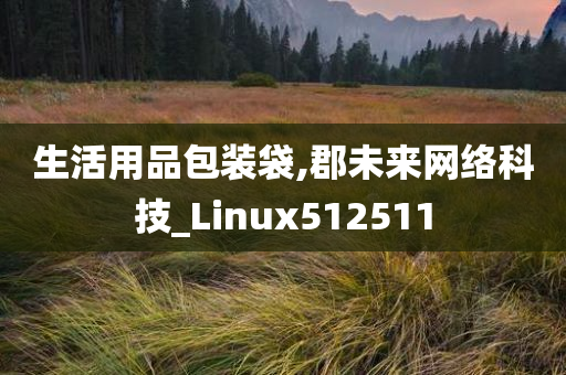 生活用品包装袋,郡未来网络科技_Linux512511