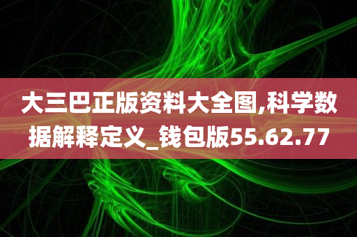 大三巴正版资料大全图,科学数据解释定义_钱包版55.62.77