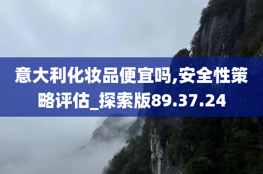 意大利化妆品便宜吗,安全性策略评估_探索版89.37.24