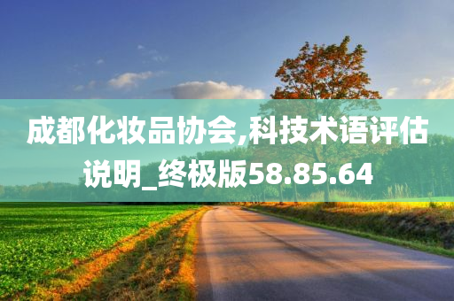 成都化妆品协会,科技术语评估说明_终极版58.85.64