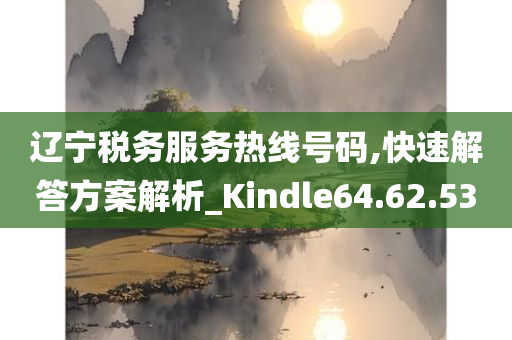 辽宁税务服务热线号码,快速解答方案解析_Kindle64.62.53