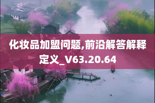 化妆品加盟问题,前沿解答解释定义_V63.20.64