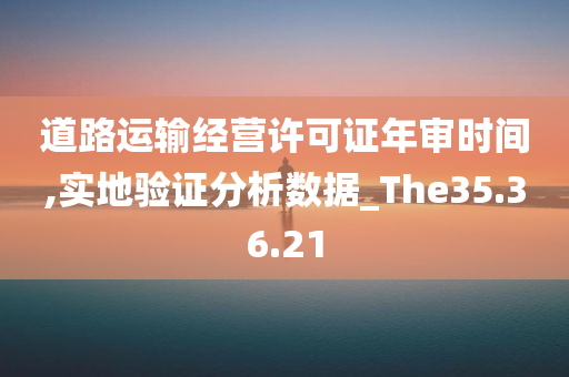 道路运输经营许可证年审时间,实地验证分析数据_The35.36.21