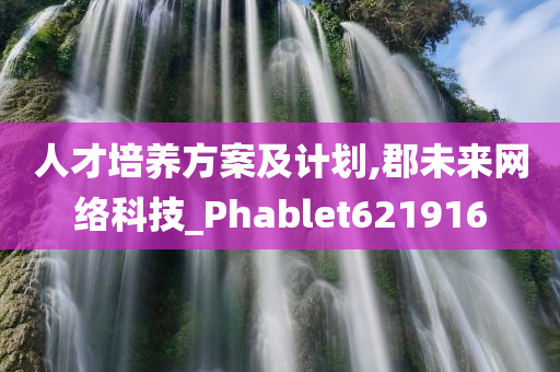 人才培养方案及计划,郡未来网络科技_Phablet621916