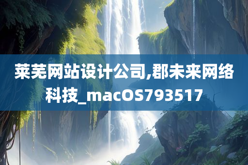 莱芜网站设计公司,郡未来网络科技_macOS793517