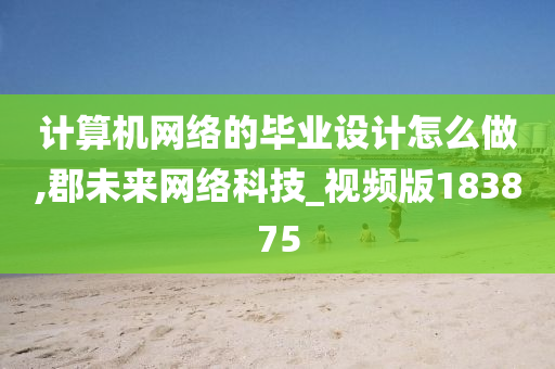 计算机网络的毕业设计怎么做,郡未来网络科技_视频版183875