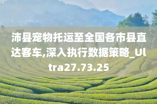 沛县宠物托运至全国各市县直达客车,深入执行数据策略_Ultra27.73.25