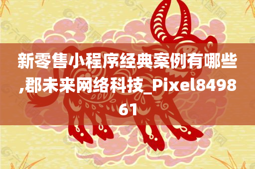 新零售小程序经典案例有哪些,郡未来网络科技_Pixel849861