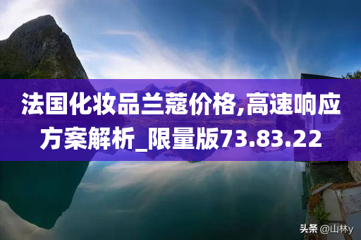 法国化妆品兰蔻价格,高速响应方案解析_限量版73.83.22