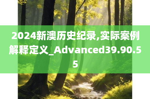 2024新澳历史纪录,实际案例解释定义_Advanced39.90.55