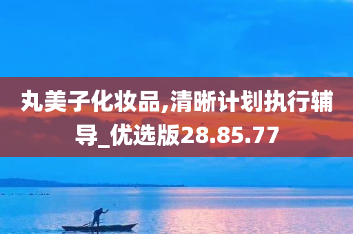 丸美子化妆品,清晰计划执行辅导_优选版28.85.77