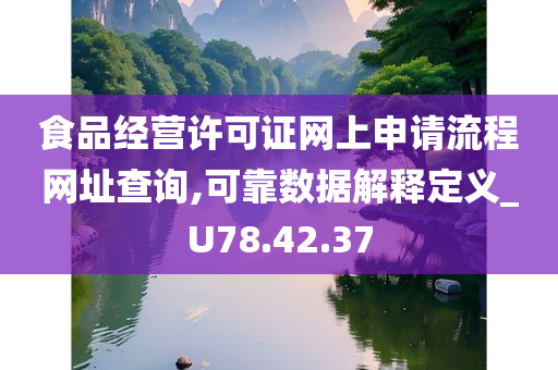 食品经营许可证网上申请流程网址查询,可靠数据解释定义_U78.42.37