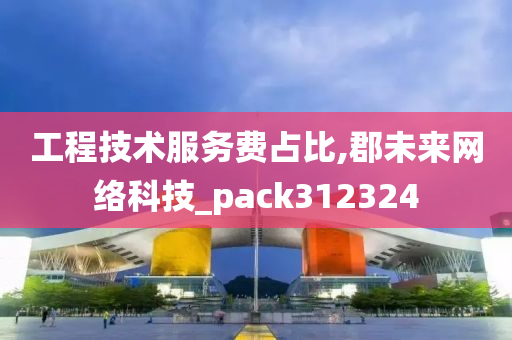 工程技术服务费占比,郡未来网络科技_pack312324