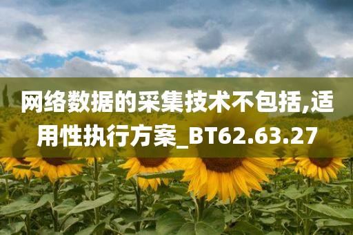 网络数据的采集技术不包括,适用性执行方案_BT62.63.27