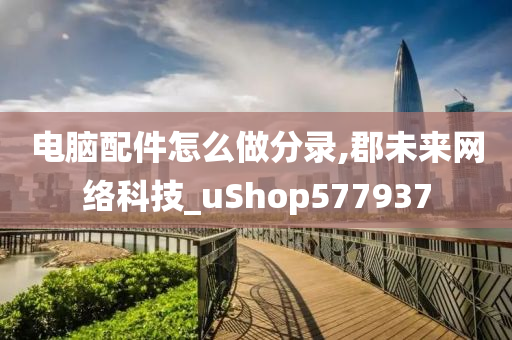 电脑配件怎么做分录,郡未来网络科技_uShop577937