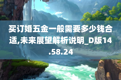 买订婚五金一般需要多少钱合适,未来展望解析说明_D版14.58.24