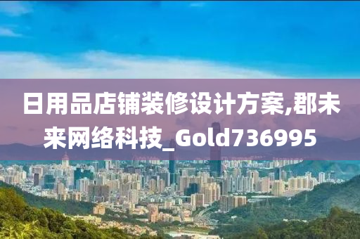 日用品店铺装修设计方案,郡未来网络科技_Gold736995