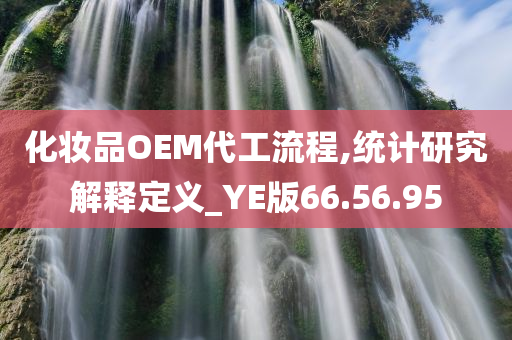 化妆品OEM代工流程,统计研究解释定义_YE版66.56.95