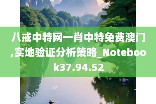 八戒中特网一肖中特免费澳门,实地验证分析策略_Notebook37.94.52