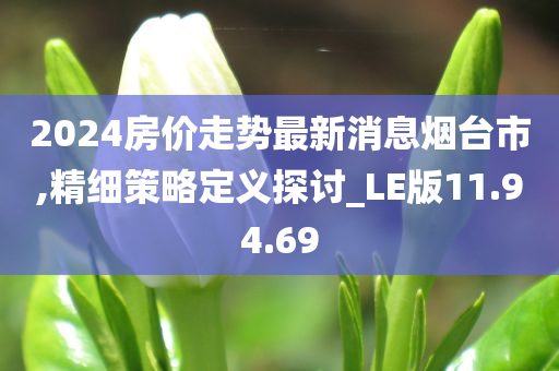 2024房价走势最新消息烟台市,精细策略定义探讨_LE版11.94.69