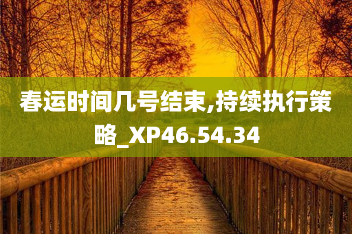 春运时间几号结束,持续执行策略_XP46.54.34