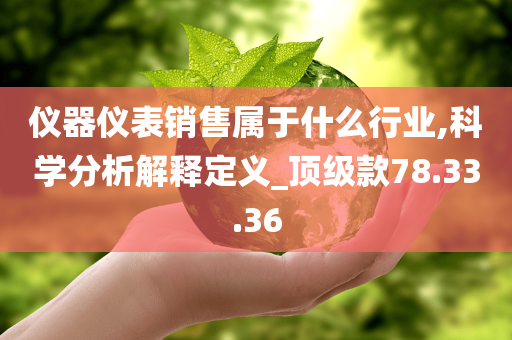 仪器仪表销售属于什么行业,科学分析解释定义_顶级款78.33.36