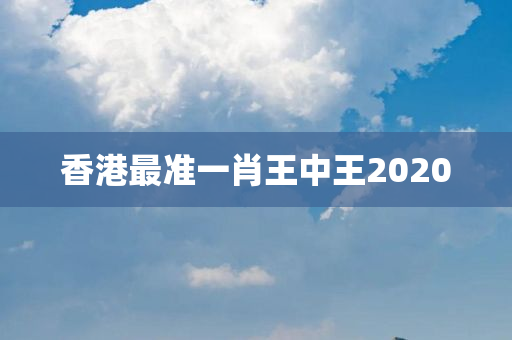 香港最准一肖王中王2020