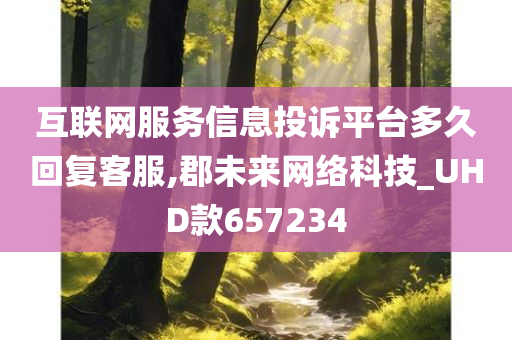 互联网服务信息投诉平台多久回复客服,郡未来网络科技_UHD款657234