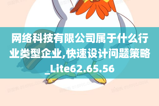 网络科技有限公司属于什么行业类型企业,快速设计问题策略_Lite62.65.56