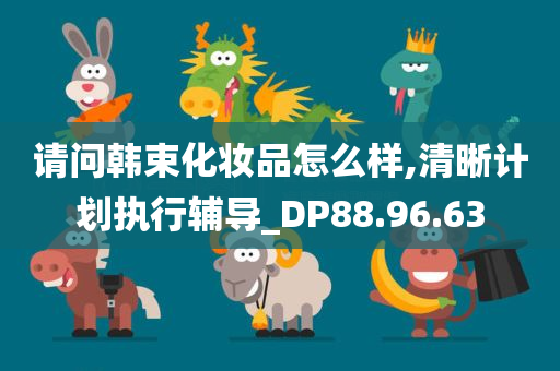 请问韩束化妆品怎么样,清晰计划执行辅导_DP88.96.63