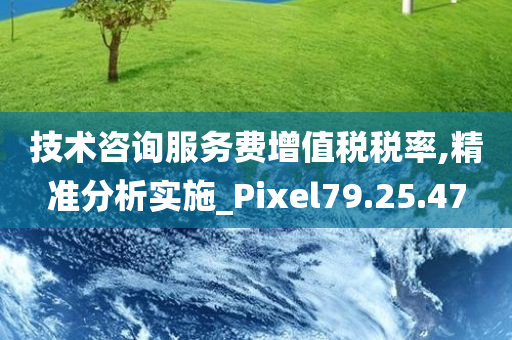 技术咨询服务费增值税税率,精准分析实施_Pixel79.25.47