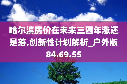 哈尔滨房价在未来三四年涨还是落,创新性计划解析_户外版84.69.55