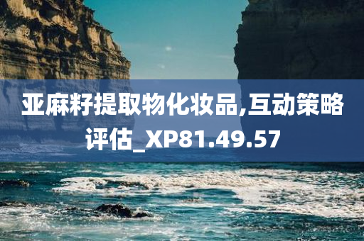 亚麻籽提取物化妆品,互动策略评估_XP81.49.57