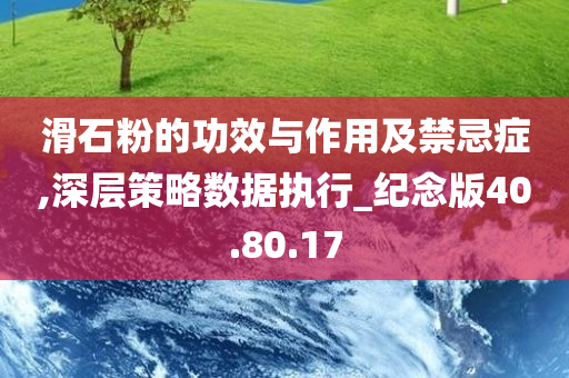 滑石粉的功效与作用及禁忌症,深层策略数据执行_纪念版40.80.17