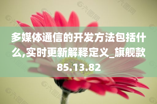 多媒体通信的开发方法包括什么,实时更新解释定义_旗舰款85.13.82