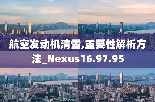 航空发动机清雪,重要性解析方法_Nexus16.97.95