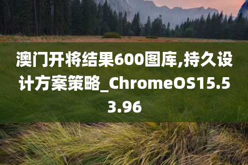 澳门开将结果600图库,持久设计方案策略_ChromeOS15.53.96