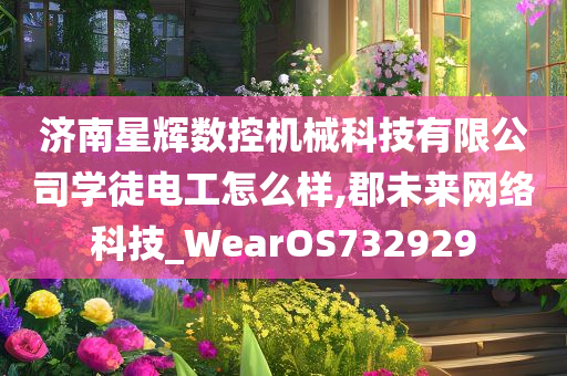 济南星辉数控机械科技有限公司学徒电工怎么样,郡未来网络科技_WearOS732929