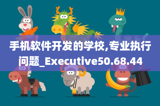 手机软件开发的学校,专业执行问题_Executive50.68.44