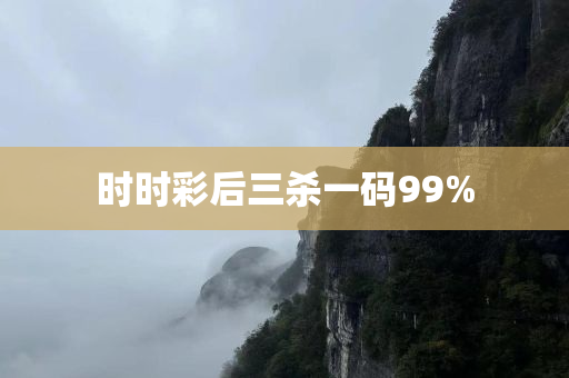 时时彩后三杀一码99%