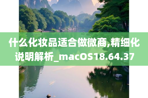 什么化妆品适合做微商,精细化说明解析_macOS18.64.37