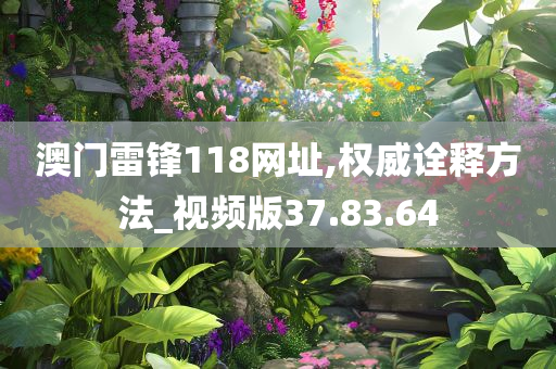 澳门雷锋118网址,权威诠释方法_视频版37.83.64