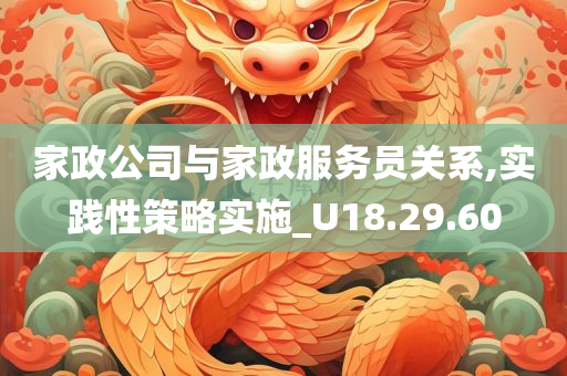 家政公司与家政服务员关系,实践性策略实施_U18.29.60