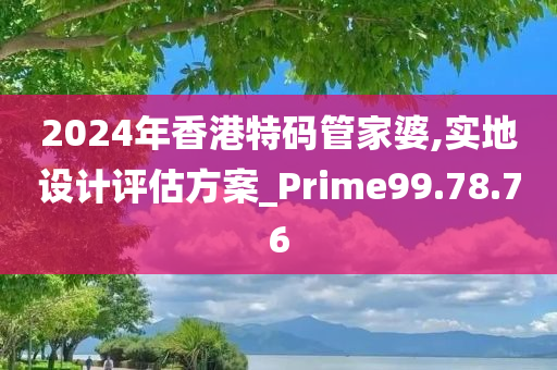 2024年香港特码管家婆,实地设计评估方案_Prime99.78.76